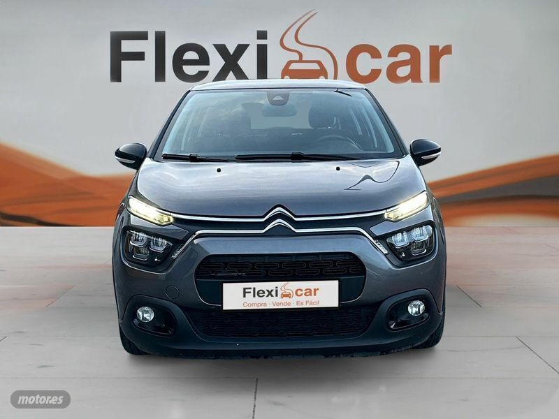 Usado Citroën C3 Feel 83 CV (61 kW) 2021 Gris Utilitario