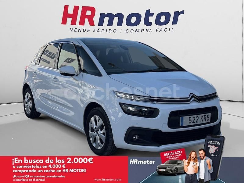 Blanco Usado 2018 Citroën C4 SpaceTourer Live Monovolumen | 11.200 € (Precio justo) - Imagen 1/4