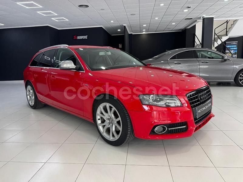 Rojo Usado 2009 Audi A4 Premium Familiar | 7990 € (Precio justo) - Imagen 1/4