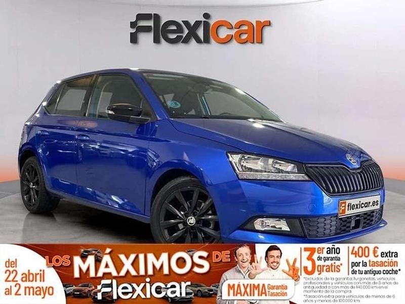 Occasion Skoda Fabia 95 ch (69 kW) 2021 Bleue Citadine