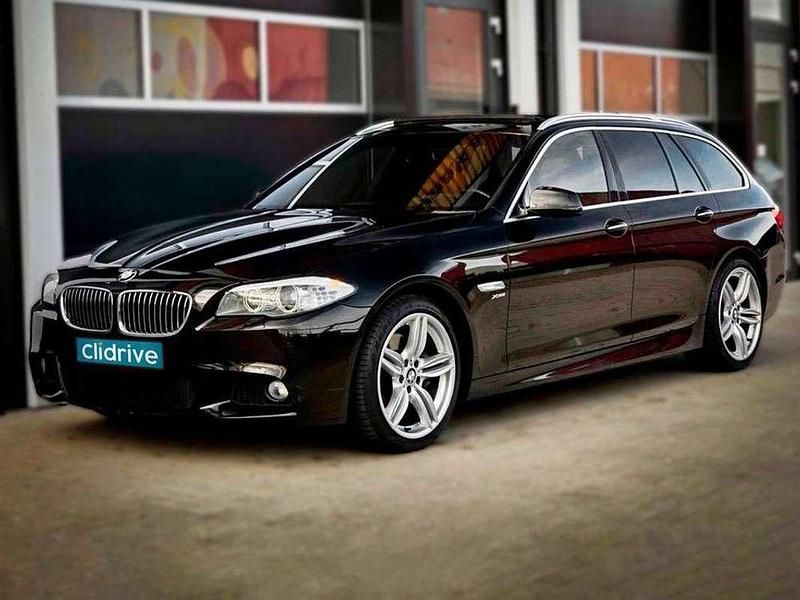 Usado BMW 535 Comfort Edition 313 CV (230 kW) 2012 Negro Familiar