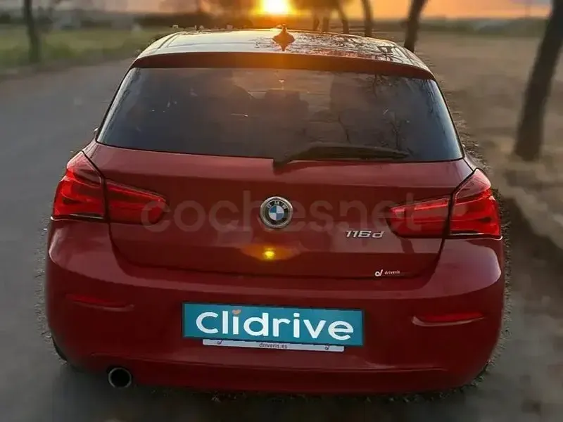 Brugt BMW 116 116 HK (85 kW) 2018 Rød Hatchback