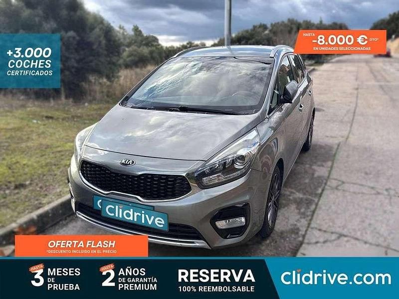 Usado Kia Carens 135 CV (99 kW) 2017 Gris Monovolumen