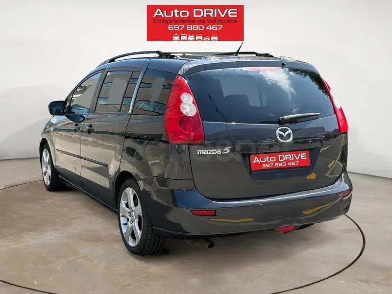 Usado Mazda 5 Active 110 CV (80 kW) 2006 Negro Monovolumen
