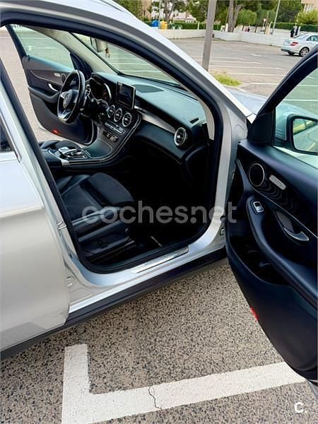 Usado Mercedes GLC250 204 CV (150 kW) 2018 Gris / plata SUV