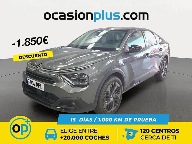Gris / plata Usado 2024 Citroën C4 X PureTech SUV | 17.490 € (Buen precio) - Imagen 1/4