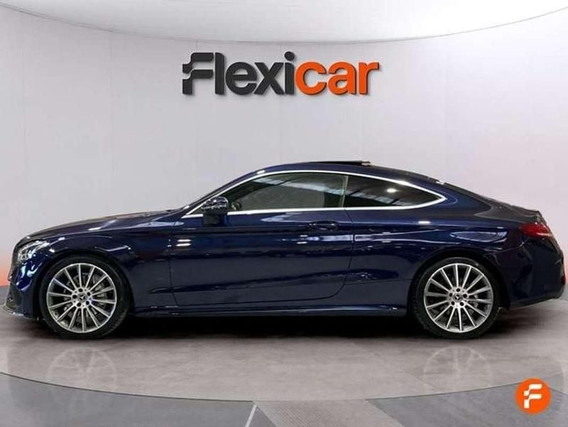 Usado Mercedes C220 170 CV (125 kW) 2019 Azul Coupe