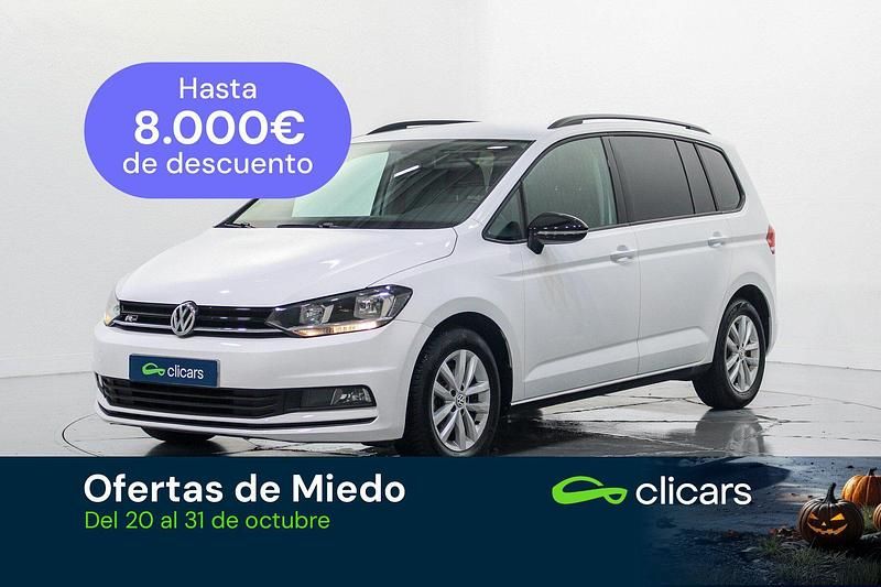 Blanco Usado 2019 VW Touran Edition Monovolumen | 17.990 € (Precio justo) - Imagen 1/4