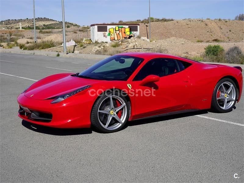 Usado Ferrari 458 570 CV (419 kW) 2012 Rojo Coupe