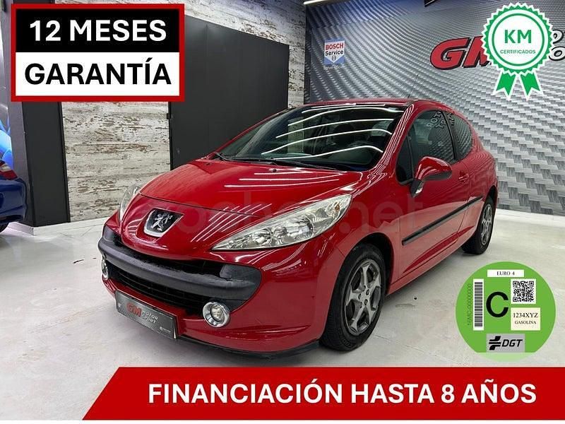 Usado Peugeot 207 95 CV (69 kW) 2008 Rojo Berlina