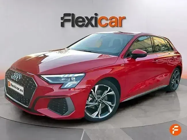Usado Audi A3 Sportback e-tron S-Line 150 CV (110 kW) 2021 Rojo Utilitario