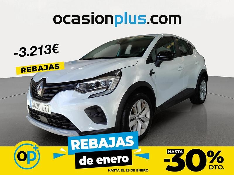 Blanco Usado 2022 Renault Captur Intens SUV | 13.790 € (Precio justo) - Imagen 1/4