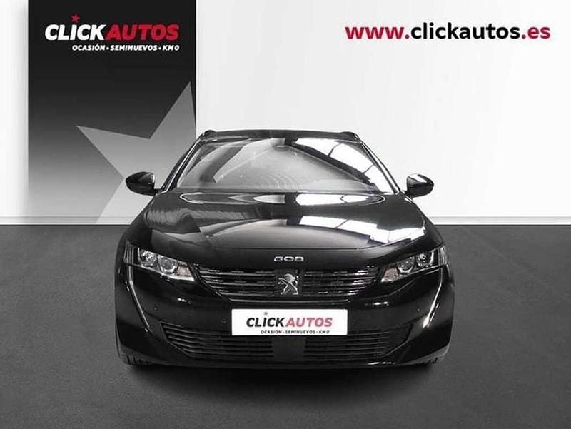 Usado Peugeot 508 Active 131 CV (96 kW) 2022 Negro Familiar