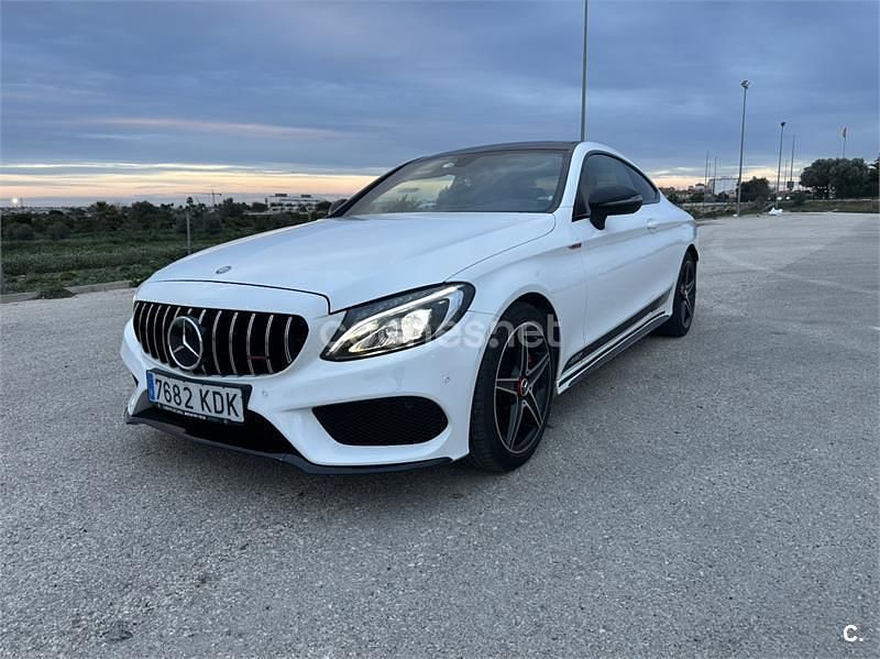 Usado Mercedes C220 170 CV (125 kW) 2017 Blanco Coupe