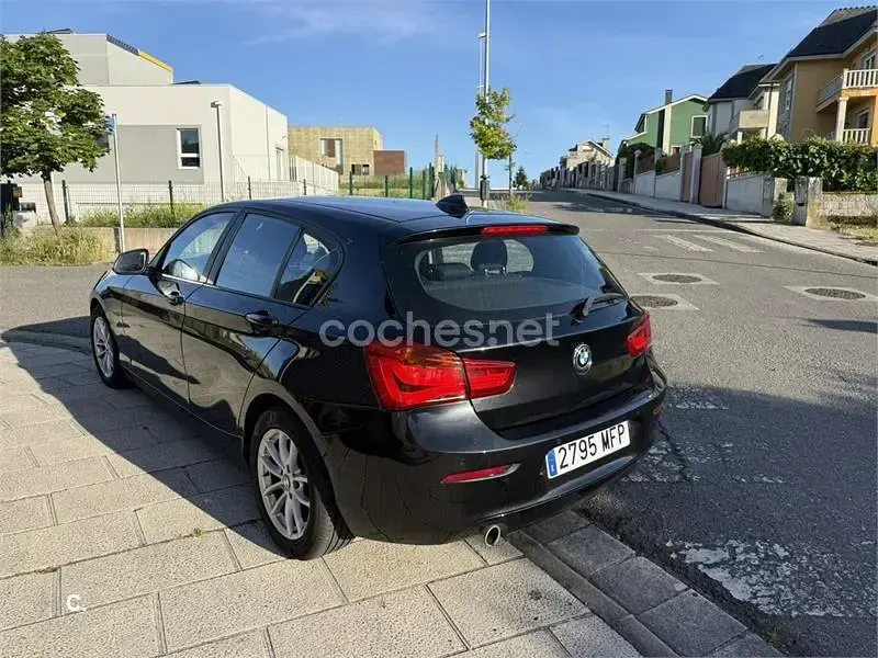 Usado BMW 116 116 CV (85 kW) 2018 Negro Utilitario