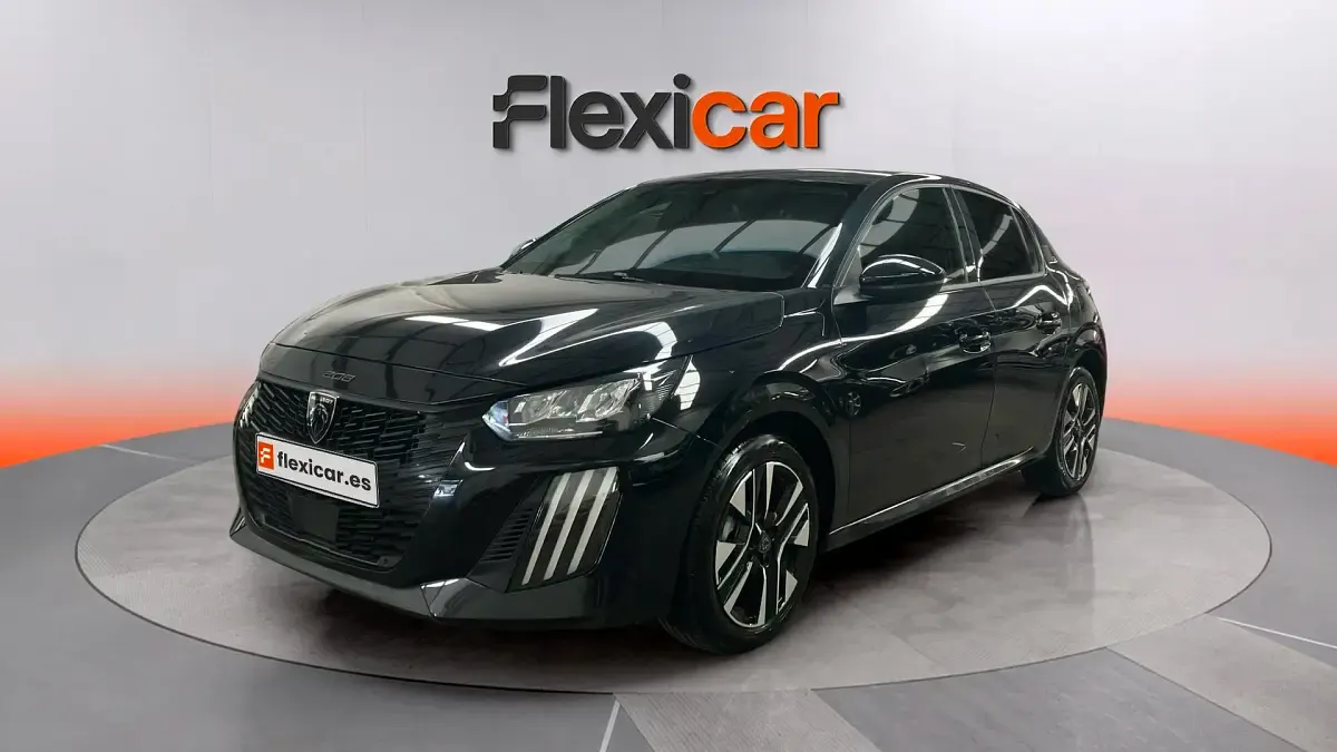 Usado Peugeot 208 Allure 101 CV (74 kW) 2025 Negro Utilitario