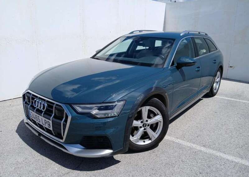 Azul Usado 2021 Audi A6 Allroad Familiar | 48.800 € - Imagen 1/4