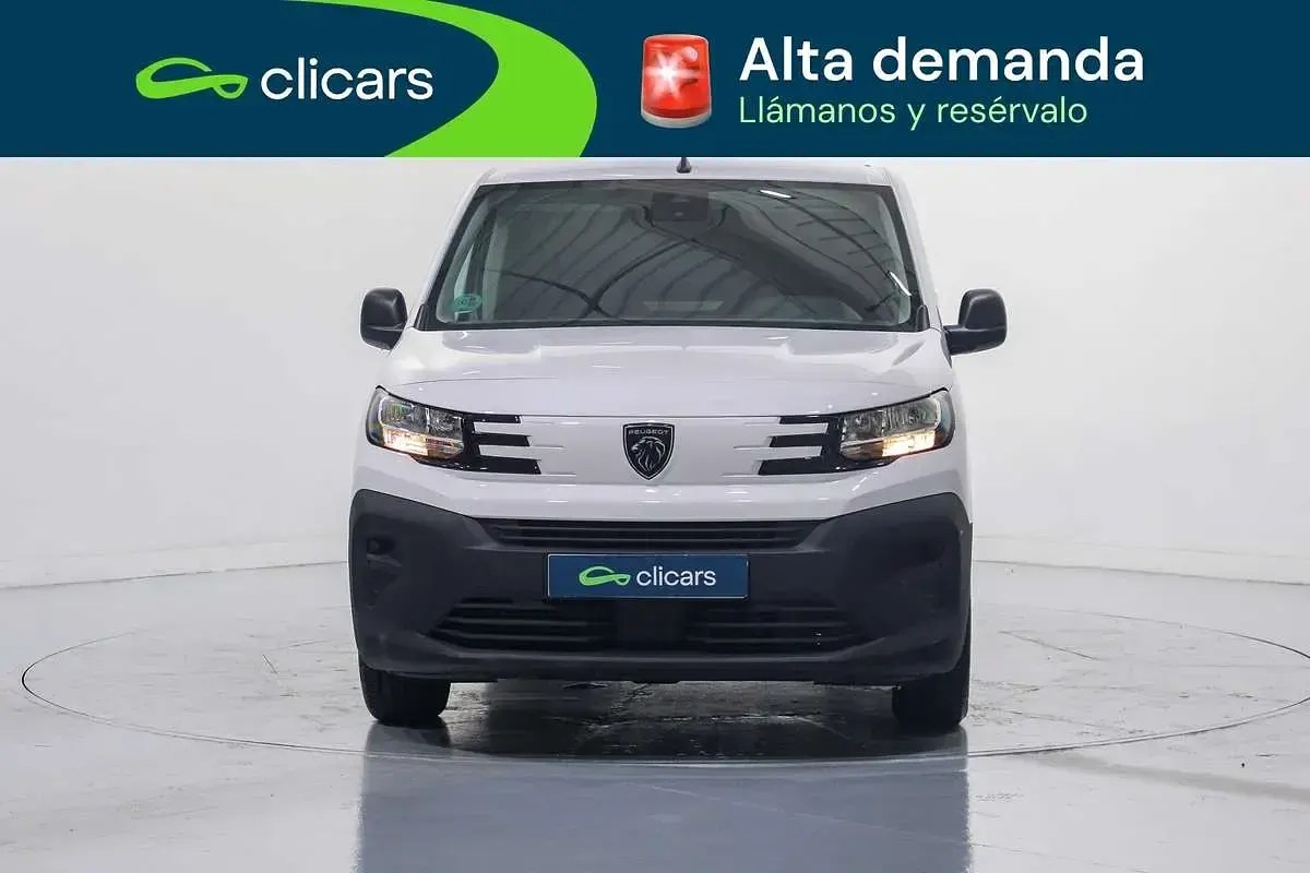Usado Peugeot Partner S 102 CV (75 kW) 2024 Blanco Monovolumen