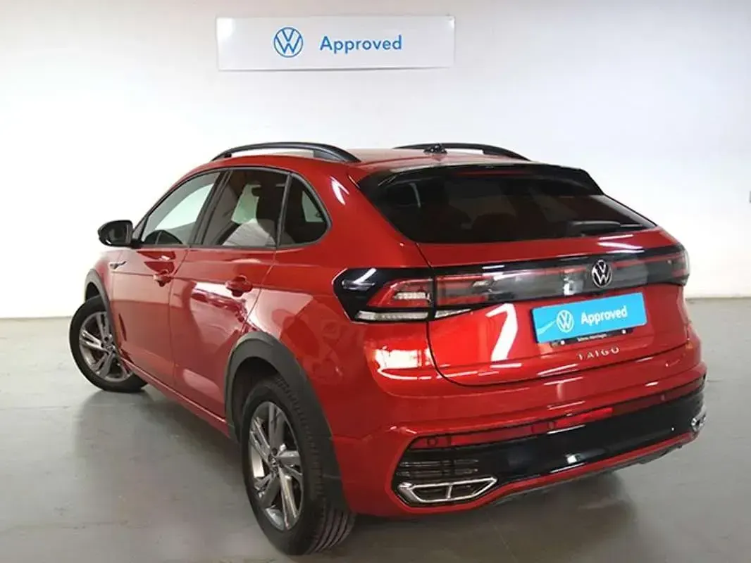 Usado VW Taigo R-line 150 CV (110 kW) 2022 Rojo SUV
