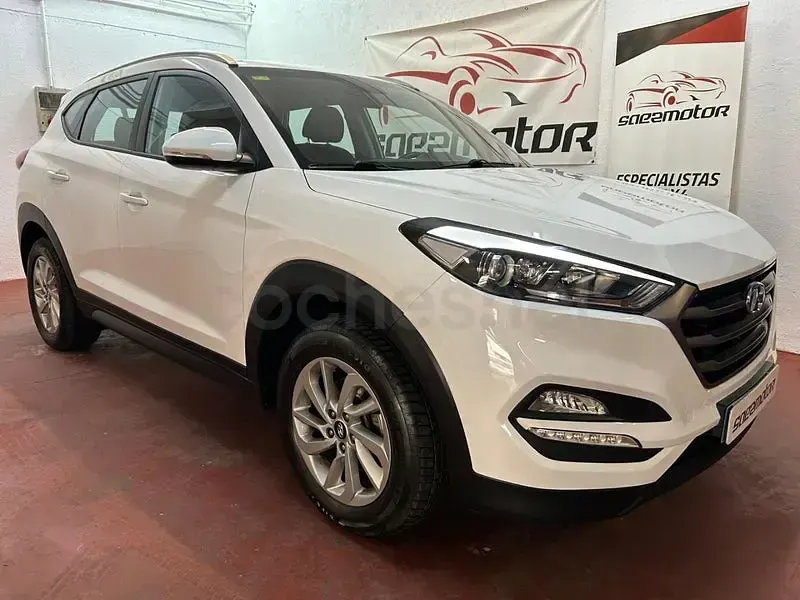 Usado Hyundai Tucson 131 CV (96 kW) 2016 Blanco SUV