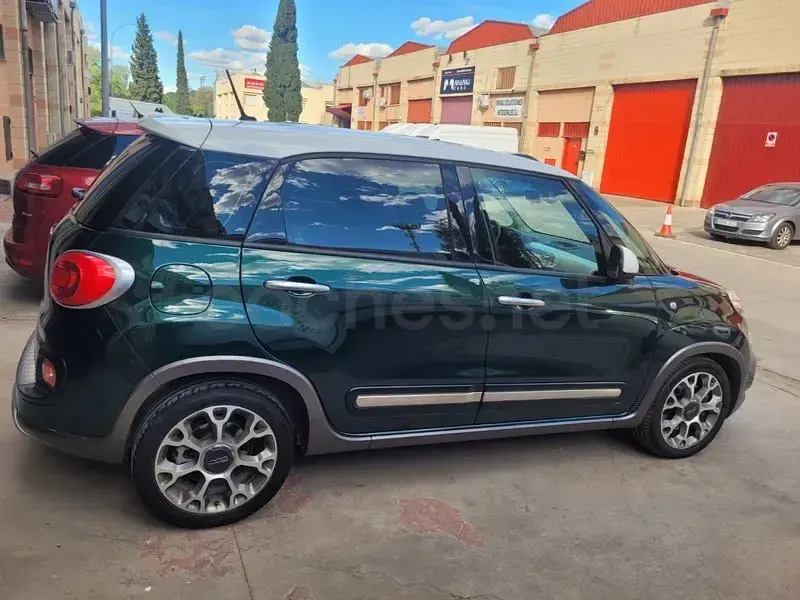Usado Fiat 500L Cross 120 CV (88 kW) 2017 Verde Monovolumen