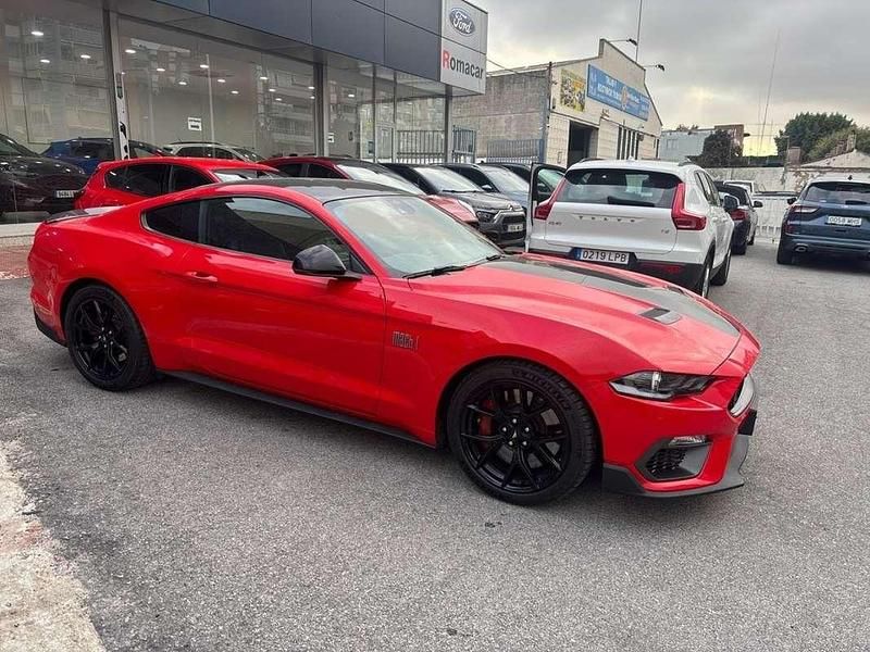 Rojo Usado 2022 Ford Mustang Fastback Coupe | 46.500 € (Precio justo) - Imagen 1/4
