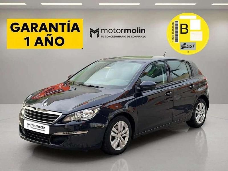 Usado Peugeot 308 Active 120 HP (88 kW) 2015 Azul Citadino