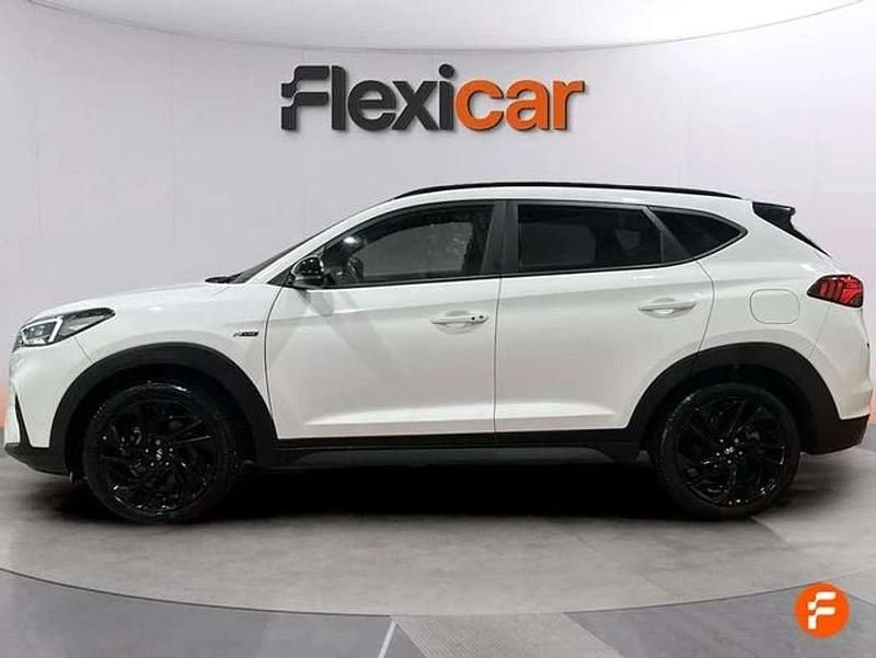 Usado Hyundai Tucson N Line 185 CV (136 kW) 2019 Negro SUV