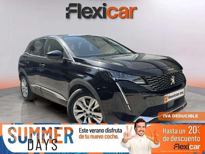 Negro Usado 2021 Peugeot 3008 Active SUV | 16.490 € (Super precio) - Imagen 1/4