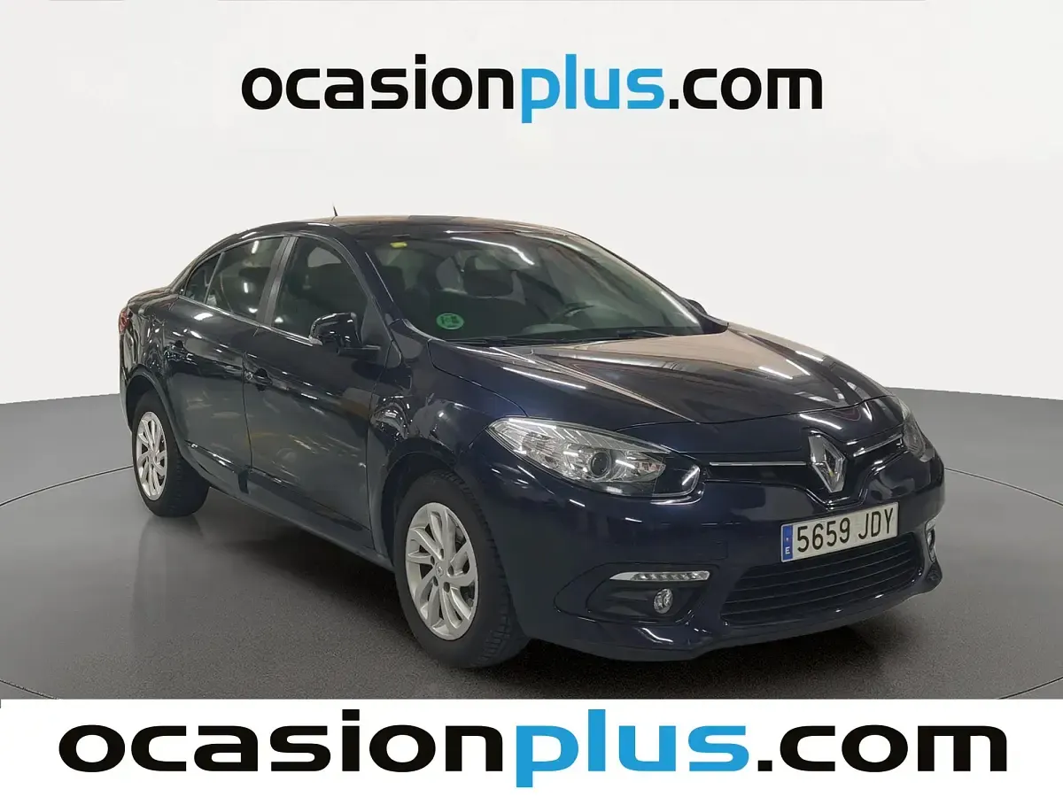 Usado Renault Fluence LIMITED 110 CV (80 kW) 2015 Azul Berlina