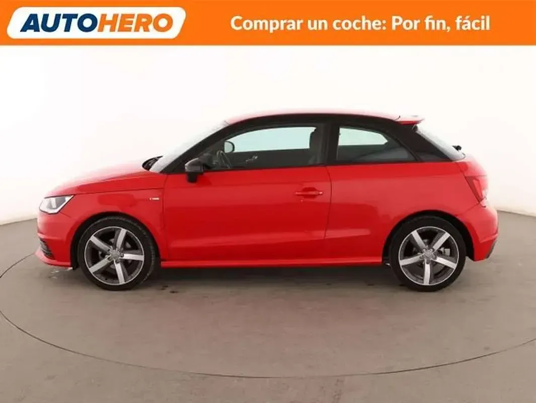 Usado Audi A1 95 CV (69 kW) 2017 Rojo Utilitario