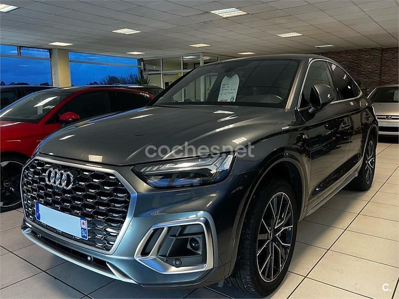 Usado Audi Q5 Sportback S-Line 367 CV (269 kW) 2021 Gris / plata SUV
