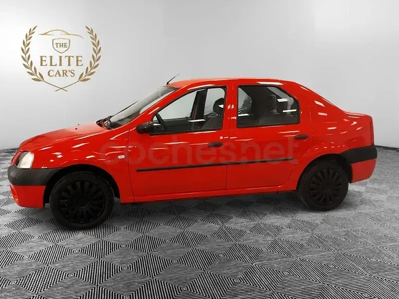 Usado Dacia Logan Ambiance 75 CV (55 kW) 2007 Rojo Berlina