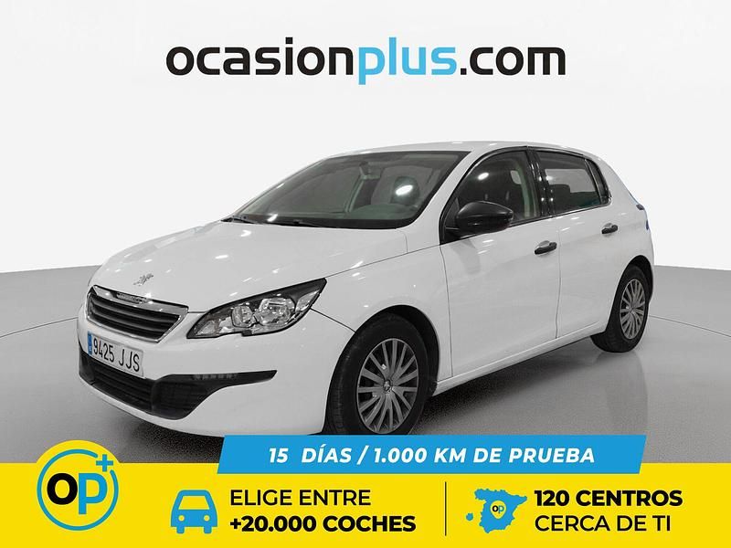 Usado Peugeot 308 Access 92 CV (67 kW) 2015 Blanco Utilitario