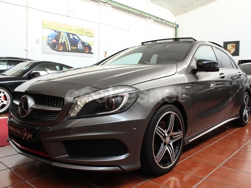 Gris / plata Usado 2013 Mercedes A250 AMG line Berlina | 18.990 € (Precio justo) - Imagen 1/3