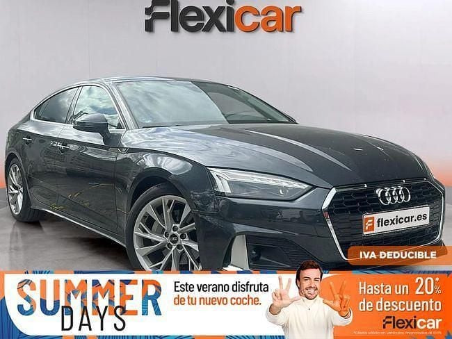 Gris Usado 2021 Audi A5 Sportback Advanced Plus Berlina | 34.990 € (Precio justo) - Imagen 1/4