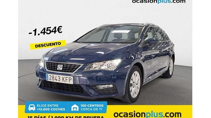 Azul Usado 2017 Seat Leon ST Style Familiar | 13.250 € (Precio justo) - Imagen 1/4