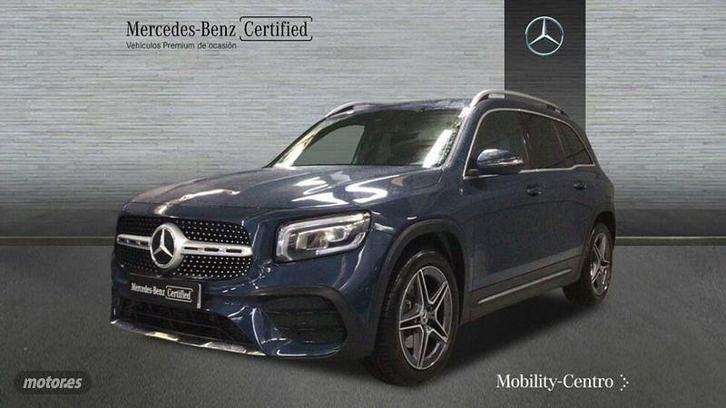 Azul denim Usado 2023 Mercedes GLB200 AMG line SUV | 40.900 € (Un poco caro) - Imagen 1/4