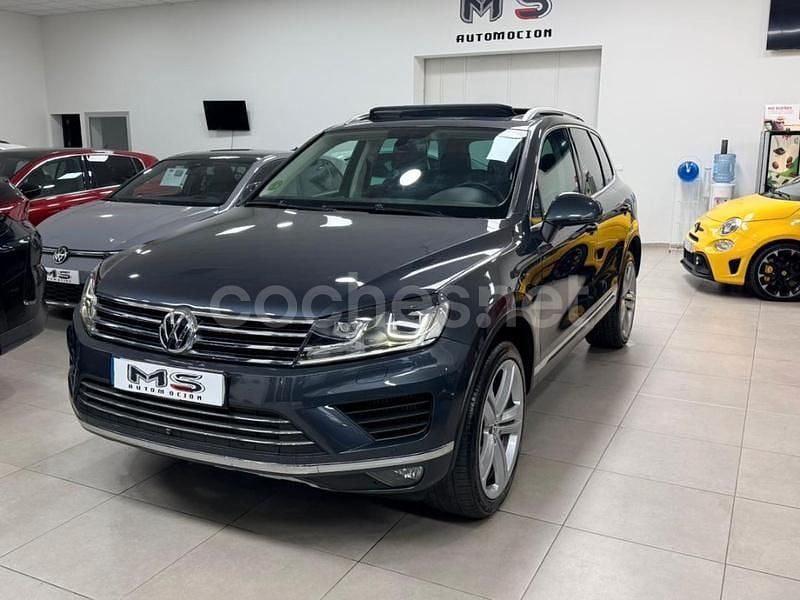 Gris / plata Usado 2015 VW Touareg Terrain Tech SUV | 23.499 € (Precio justo) - Imagen 1/4