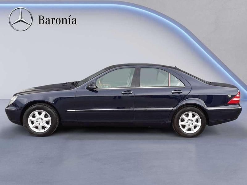 Usado Mercedes S500 306 CV (225 kW) 2002 Azul Berlina
