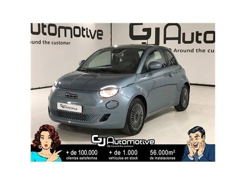 Azul Usado 2021 Fiat 500e Icon Utilitario | 22.900 € (Caro) - Imagen 1/4