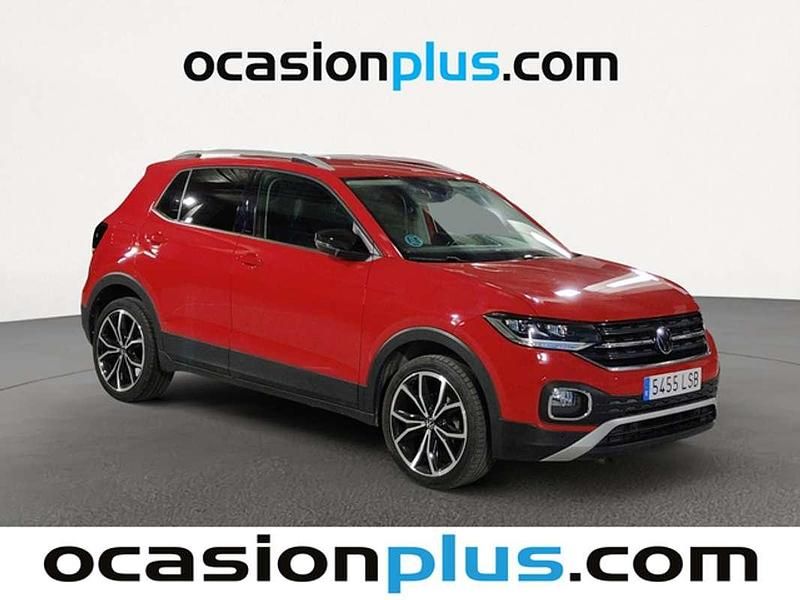 Usado VW T-Cross Sportline 150 CV (110 kW) 2021 Rojo SUV