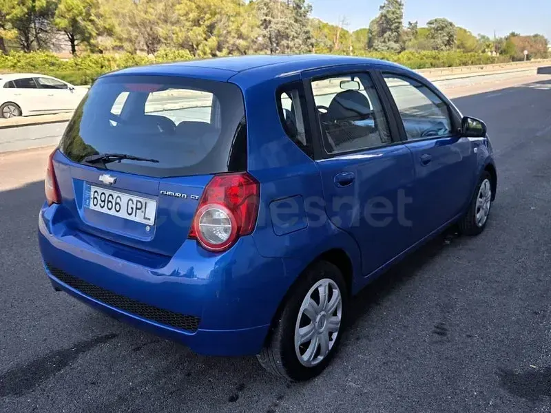 Usado Chevrolet Aveo LS 84 CV (61 kW) 2009 Azul Berlina