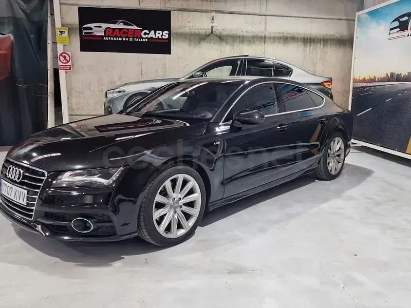 Usado Audi A7 Sportback S-Line 245 CV (180 kW) 2011 Negro Utilitario
