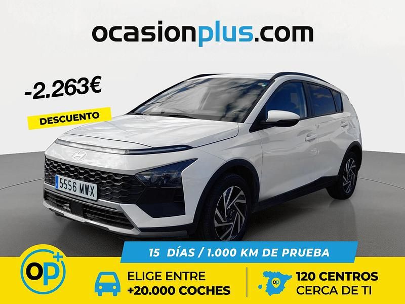 Blanco Usado 2024 Hyundai Bayon SUV | 16.650 € (Precio justo) - Imagen 1/4