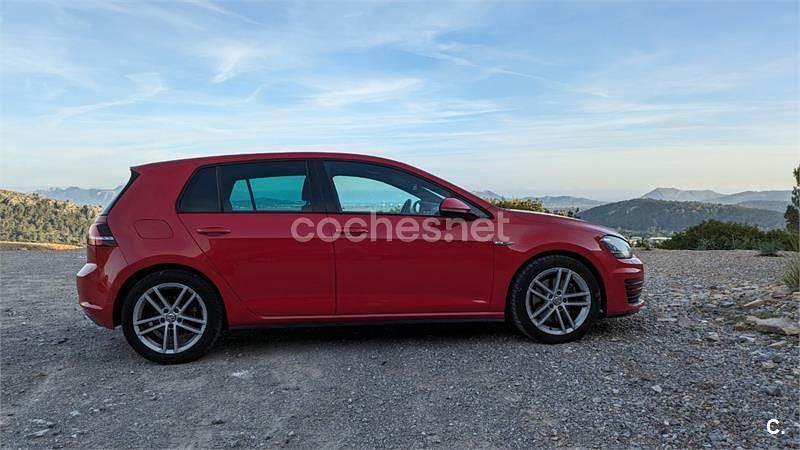 Usado VW Golf VII GTD 184 CV (135 kW) 2013 Rojo Berlina
