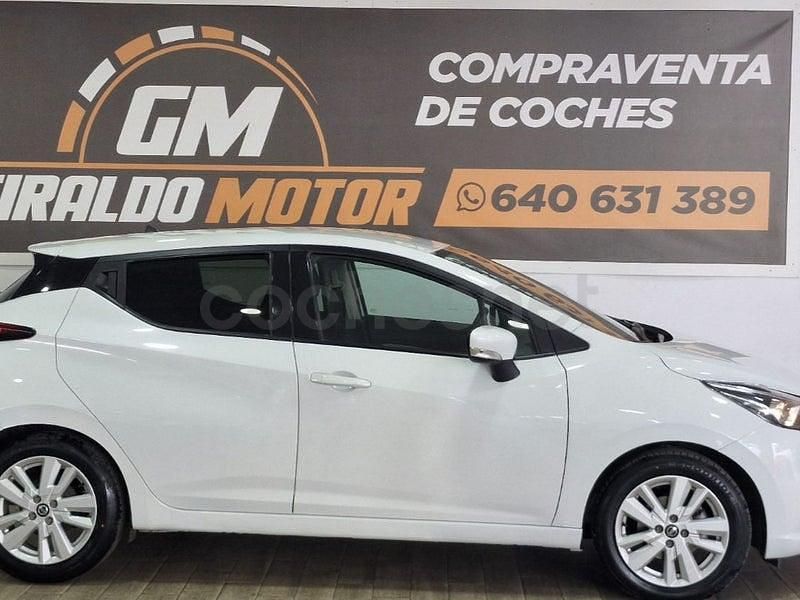 Usado Nissan Micra Acenta 100 CV (73 kW) 2020 Blanco Utilitario