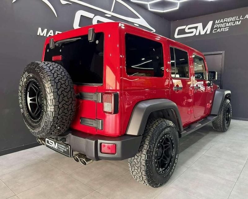Usado Jeep Wrangler Sahara 284 CV (208 kW) 2013 Rojo SUV