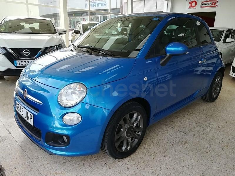 Usado Fiat 500S S 69 CV (50 kW) 2016 Azul Berlina