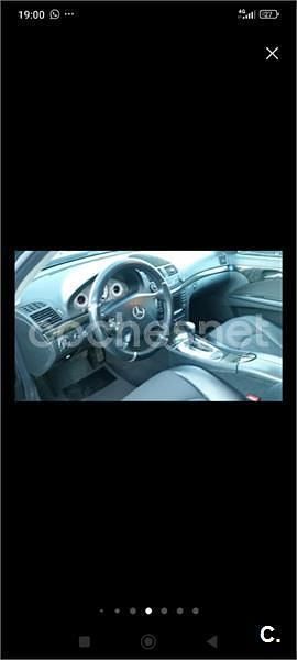 Usado Mercedes E270 Avantgarde 177 CV (130 kW) 2004 Negro Berlina